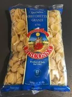 Mängden socker i Riscossa Specialita'084 Orecchiet. gr. 500