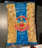 Mängden socker i Orecchiette piccole