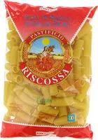 Mängden socker i Rigatoni NR. 18 500 GR. Riscossa