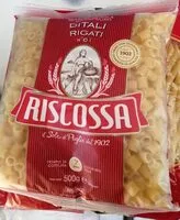 Mängden socker i Pasta  ditali rigati