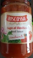 Mängden socker i Sugo al Basilico (Basilic Sauce)
