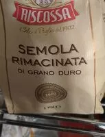 Mängden socker i Semola rimacinata