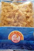 Mängden socker i Pasta di semola di grano duro