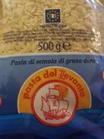 Mängden socker i Pasta di semola di grano duro 500G
