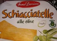 Mängden socker i Schiacciat. olive MPK GR40X8 Da