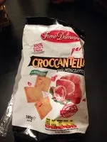 Mängden socker i Croccantelle gusto prosciutto