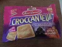 Mängden socker i Croccantelle sapori d'Oriente