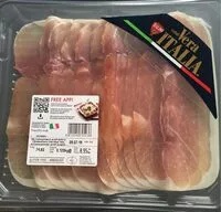 Mängden socker i Prosciutto crudo