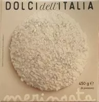 Mängden socker i Meringata