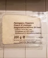 Mängden socker i Parmigiano Reggiano Fresco di grattugia