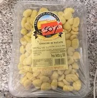Mängden socker i Gnocchi di patate