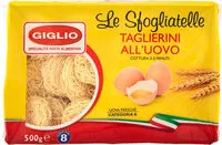 Mängden socker i Le sfogliatelle taglierini all'uovo