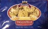 Mängden socker i Tagliatelle di semola di grano duro