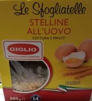 Mängden socker i Stelline all'uovo