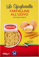 Mängden socker i Le sfogliatelle farfalline all'uovo