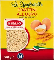 Mängden socker i Le sfogliatelle grattini all'uovo