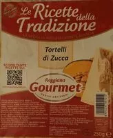 Mängden socker i Tortelli di Zucca