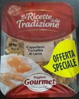 Mängden socker i Cappelletti tortellini di carne