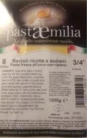 Mängden socker i Ravioli ricotta e Spinaci