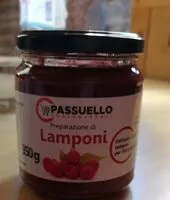 Mängden socker i Preparazione di lamponi