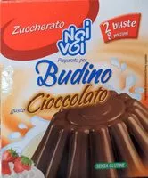Mängden socker i Budino gusto cioccolato