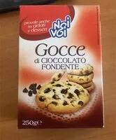 Mängden socker i Gocce di ciocolato fondente