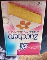 Mängden socker i Zucchero a velo vanilliato