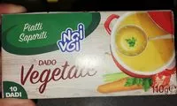 Mängden socker i Dado vegetale