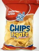 Mängden socker i Chips rigate