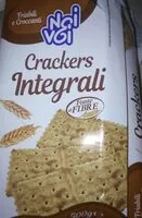 Mängden socker i Crackers integrali