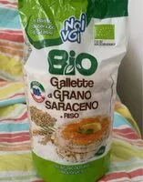 Mängden socker i Bio gallette di grano saraceno e riso
