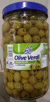 Mängden socker i Olive verdi