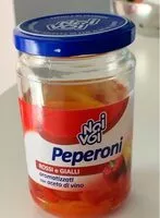 Mängden socker i Peperoni rossi e gialli