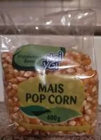 Mängden socker i Mais POP CORN