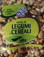 Mängden socker i Misto di legumi e cereali