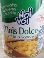 Mängden socker i Mais dolce cotto al vapore