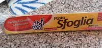 Mängden socker i Pasta sfoglia noi voi