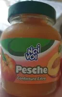 Mängden socker i Pesche confetture extra