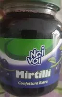 Mängden socker i Mirtilli confettura extra