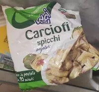Mängden socker i Carciofi