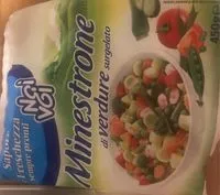 Mängden socker i Minestrone di verdure surgelato