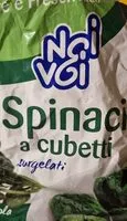 Mängden socker i Spinaci a cubetti surgelati