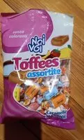 Mängden socker i Toffees assortite