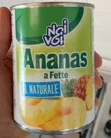 Mängden socker i Ananas a fette al naturale