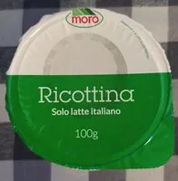 Mängden socker i Ricottina