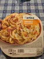 Mängden socker i Tonnarelli alla gricia