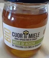 Mängden socker i Miele di Acacia