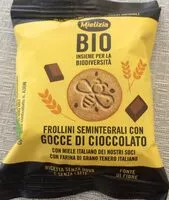 Mängden socker i Frollini semintegrali con Gocce di Cioccolato