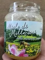 Mängden socker i Miele di millefiori