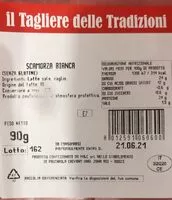 Mängden socker i Scamorza bianca
